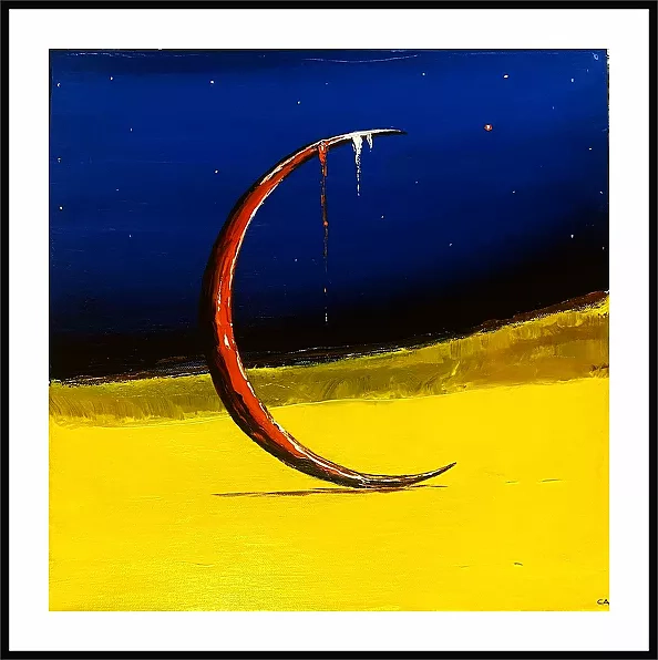 Andrzej Cybura - THE MOON HAS FALLEN