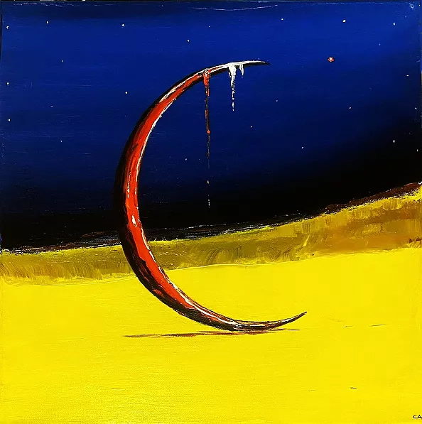 Andrzej Cybura - THE MOON HAS FALLEN