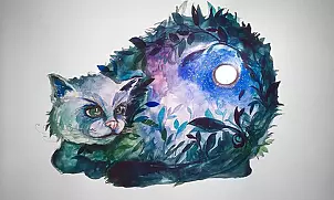 Adriana Laube - Secrets of the night cat