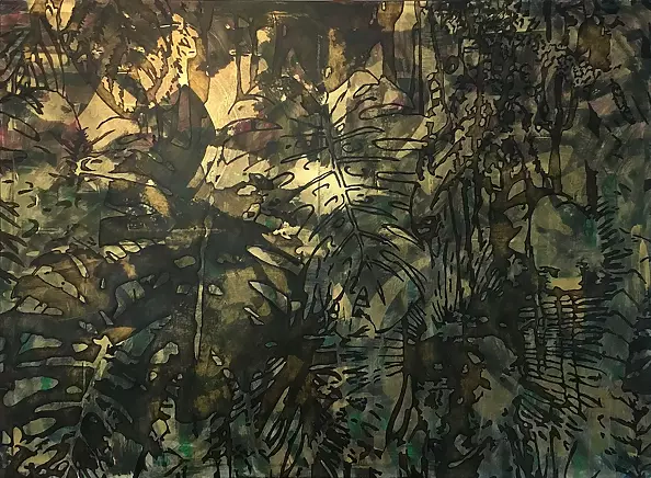 Joanna Szumska - Tajemniczy ogród - noc