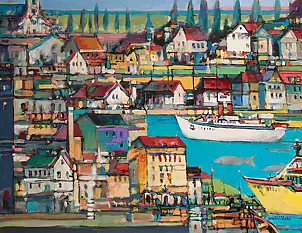   - It's so quiet here at dusk