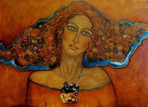 Krystyna Ruminkiewicz - One in amber
