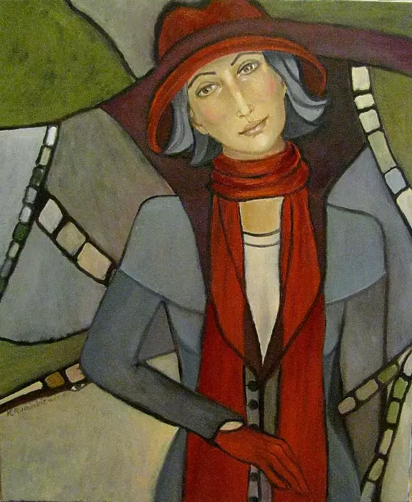 Krystyna Ruminkiewicz - This one in red gloves