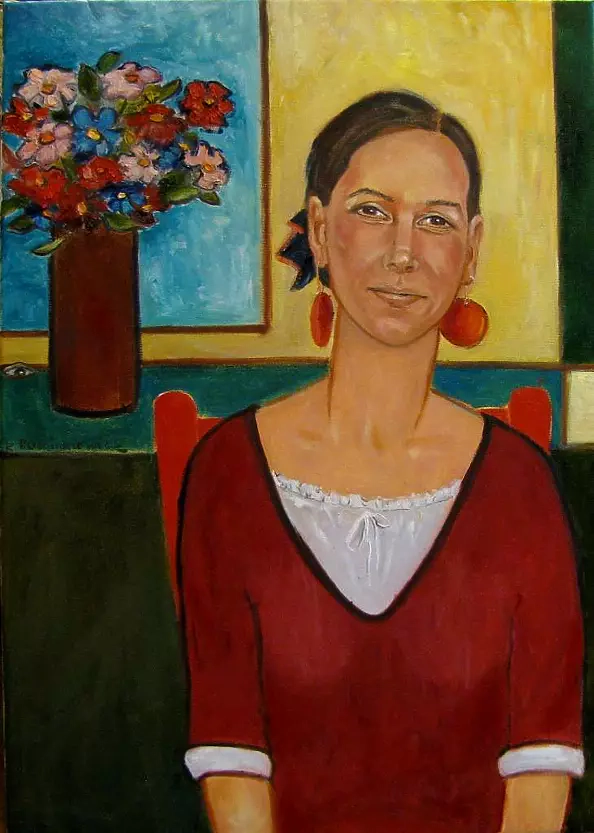 Krystyna Ruminkiewicz - This one in earrings