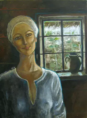 Krystyna Ruminkiewicz - One in the museum