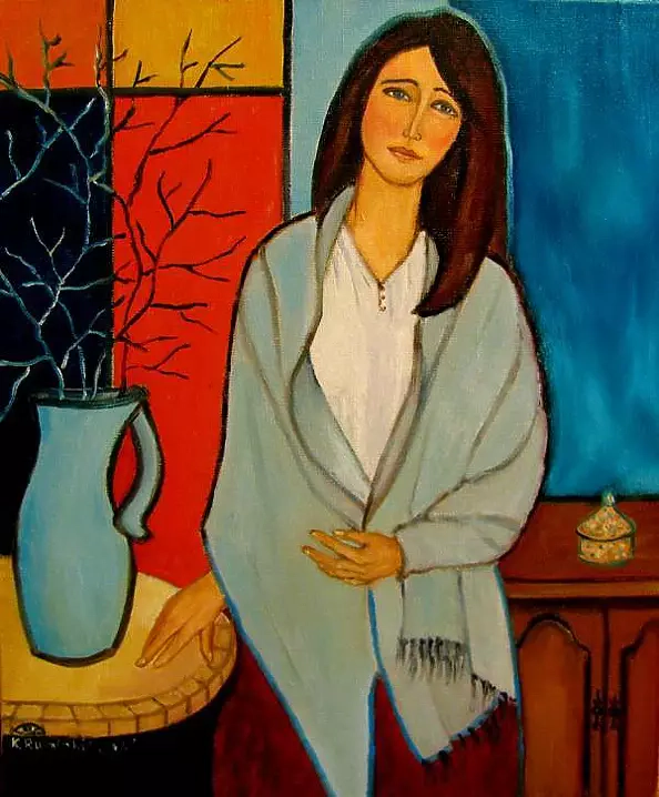 Krystyna Ruminkiewicz - This one in a scarf.
