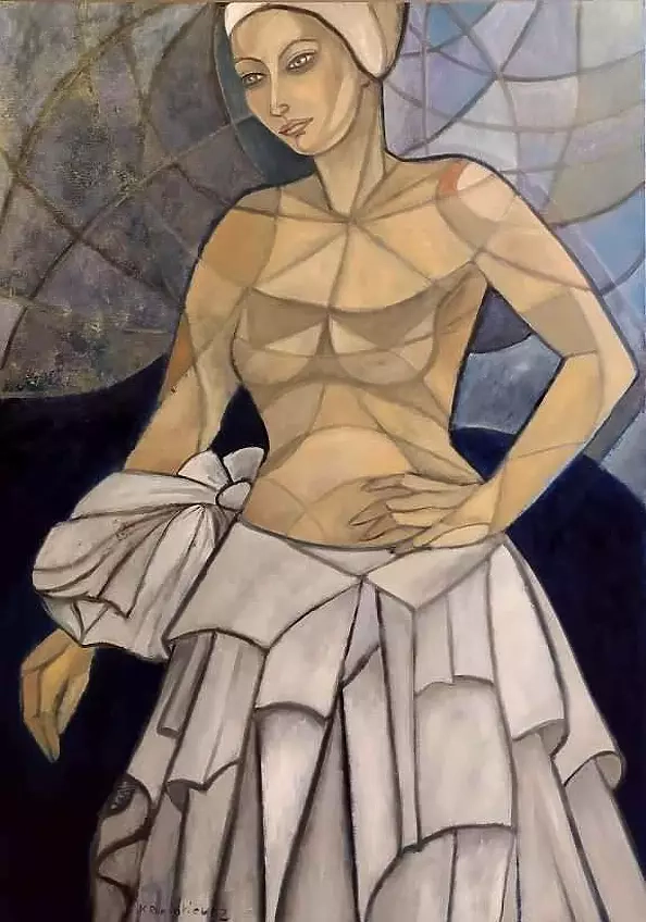 Krystyna Ruminkiewicz - One in a turban