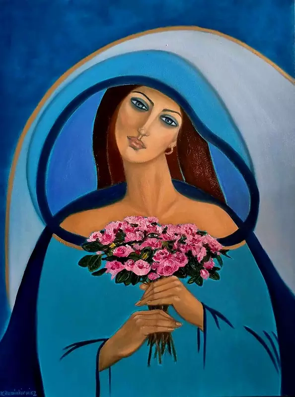 Krystyna Ruminkiewicz - Such one with azaleas