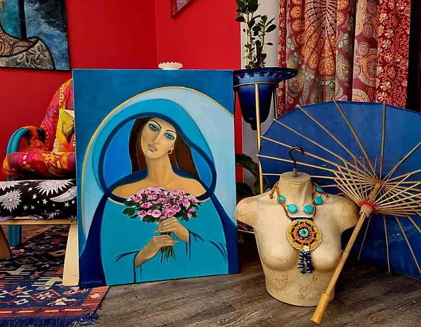 Krystyna Ruminkiewicz - Such one with azaleas