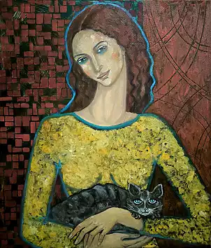   - The one with the cat