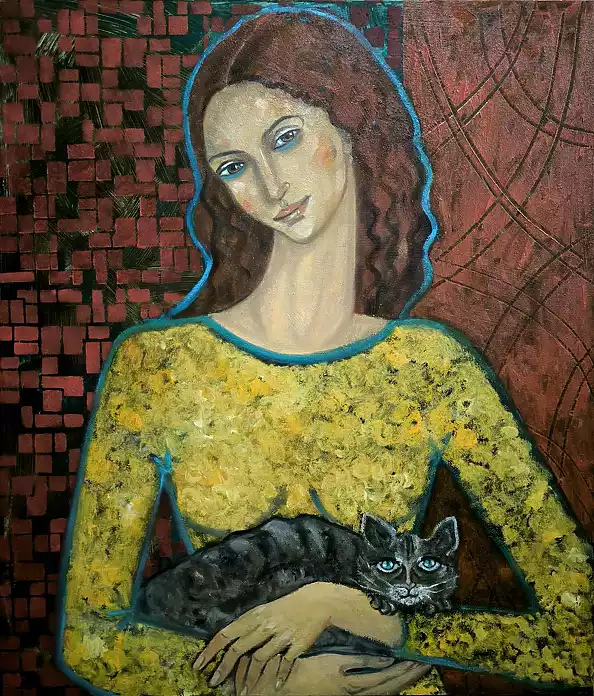 Krystyna Ruminkiewicz - The one with the cat