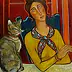 Krystyna Ruminkiewicz - This one of a cat