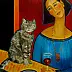 Krystyna Ruminkiewicz - This one of a cat
