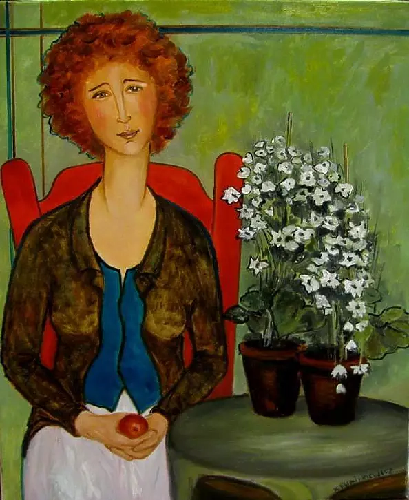 Krystyna Ruminkiewicz - That one with flowers from Władek