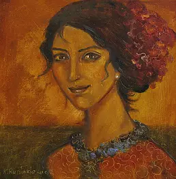 Krystyna Ruminkiewicz - One with a flower in your hair