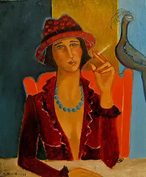 Krystyna Ruminkiewicz - This one of a smoke free bird