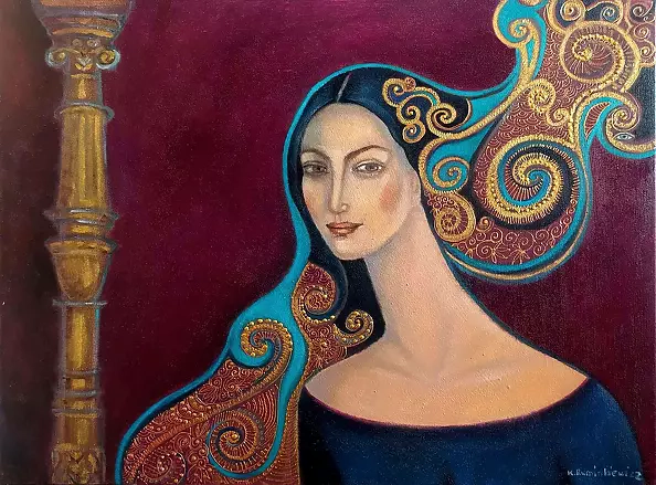 Krystyna Ruminkiewicz - Such one with a palace ornament
