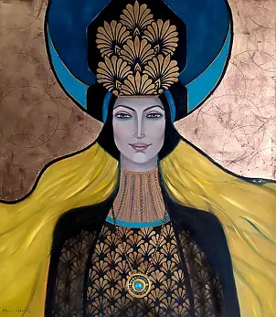 Krystyna Ruminkiewicz - One with turquoise