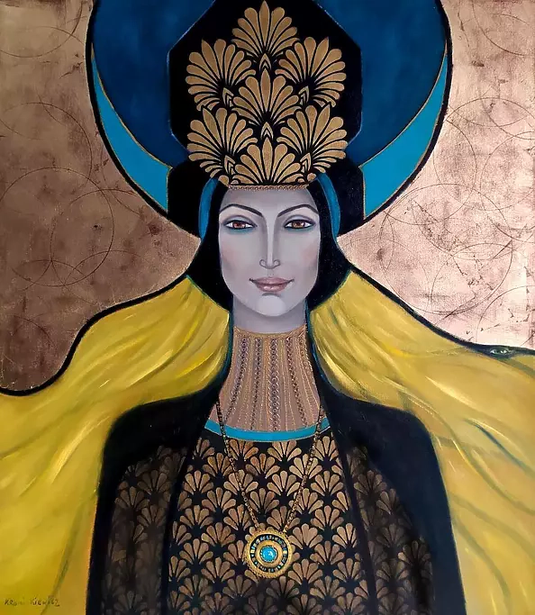 Krystyna Ruminkiewicz - One with turquoise