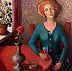 Krystyna Ruminkiewicz - One with wine and a cigarette