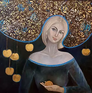 Krystyna Ruminkiewicz - One with a golden apple