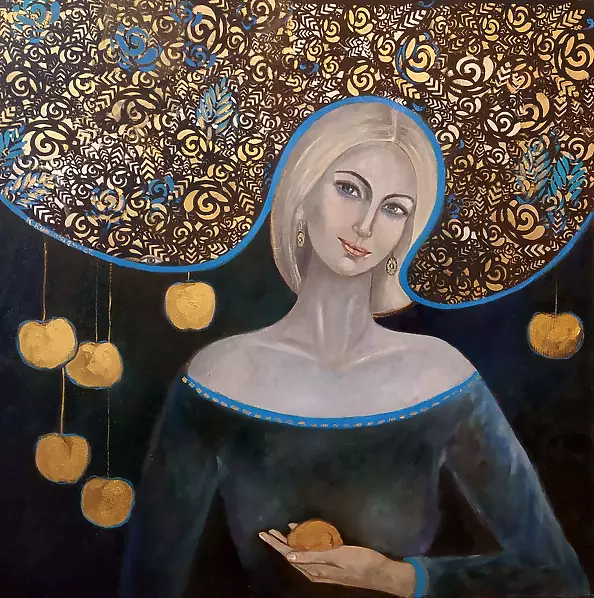 Krystyna Ruminkiewicz - One with a golden apple