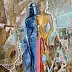 Anna Lupa Suchy, Something like that, Oil painting - canvas, 45 x 60