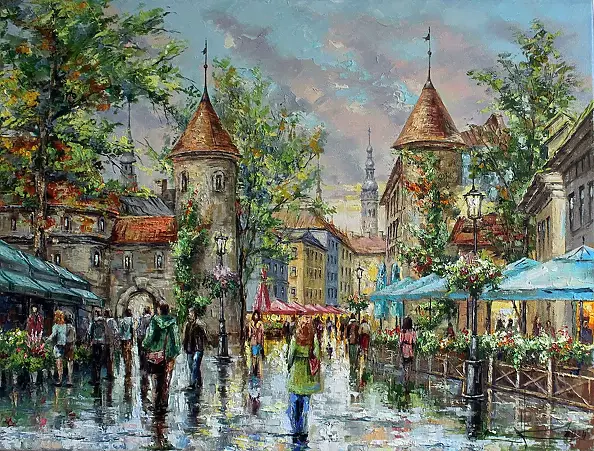 Marina Kozlowska - Tallinn. Viru gates