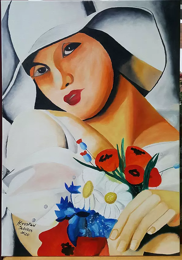 Mirosław Sobiech - Tamara Łempicka Kopia Lato środek lata