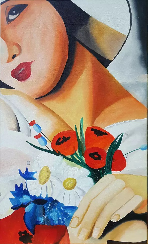 Mirosław Sobiech - Tamara Łempicka Kopia Lato środek lata