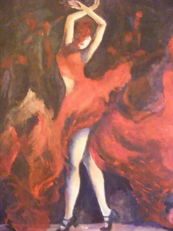 Bozena Chlopecka - flamenco dancer