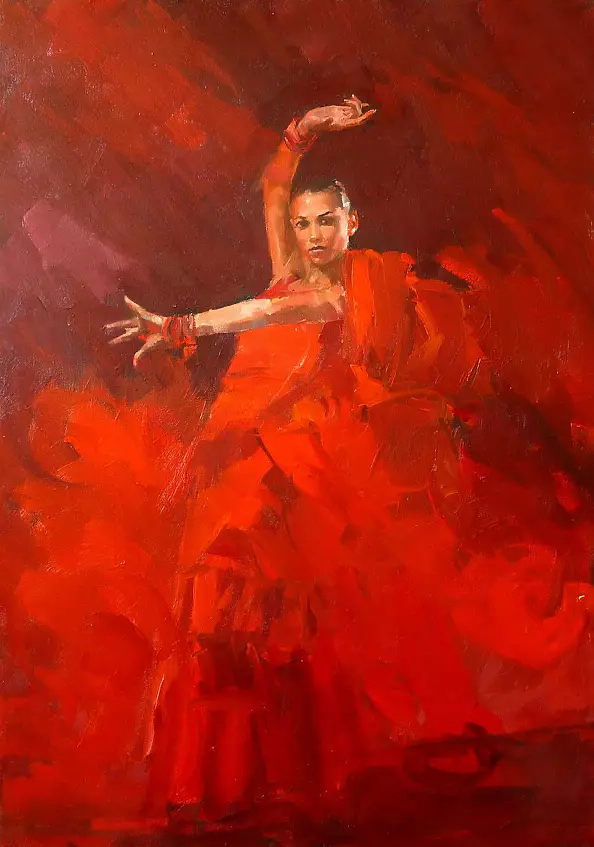 Krzysztof Tracz - Flamenco dancer