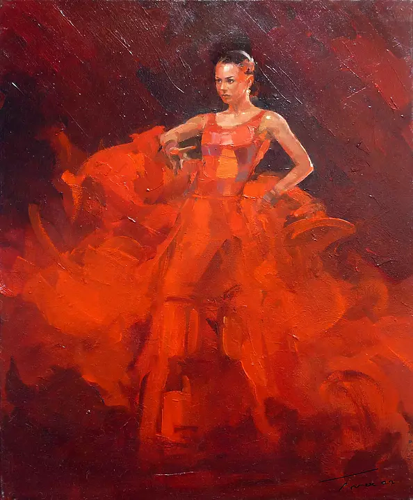 Krzysztof Tracz - Flamenco dancer