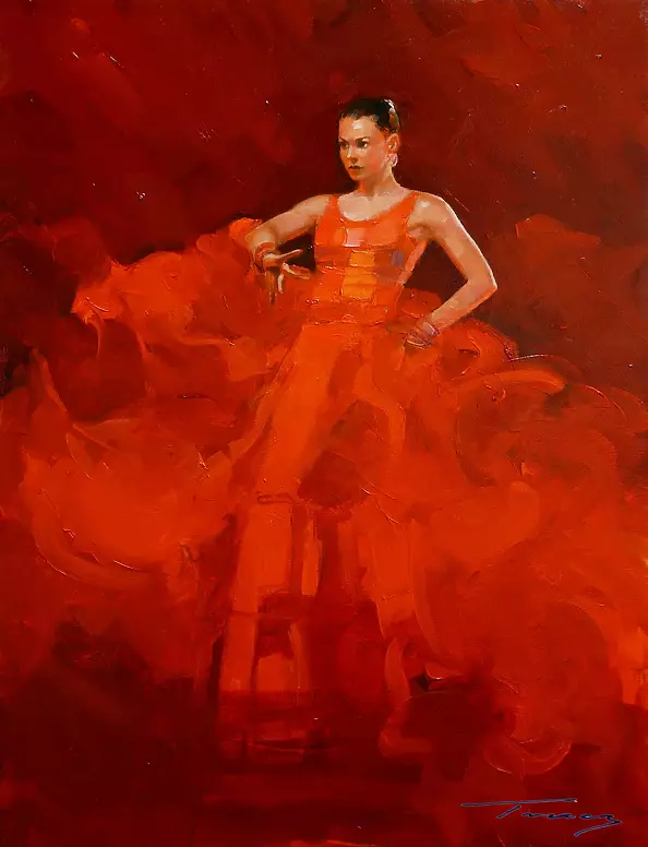 Krzysztof Tracz - Flamenco dancer