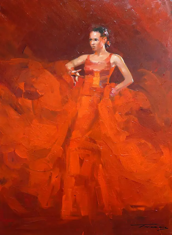 Krzysztof Tracz - Tancerka flamenco