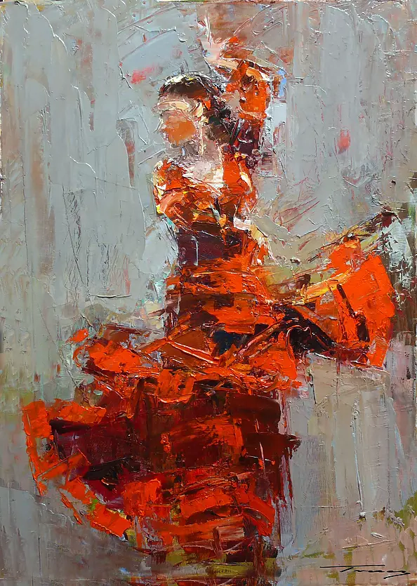 Krzysztof Tracz - Flamenco dancer