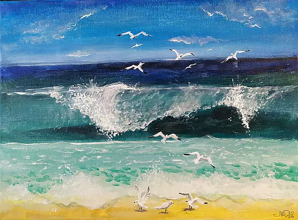 Ryszard Niedźwiedzki - Dancing terns