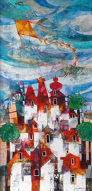 Alicja Słaboń Urbaniak - Dancing kite