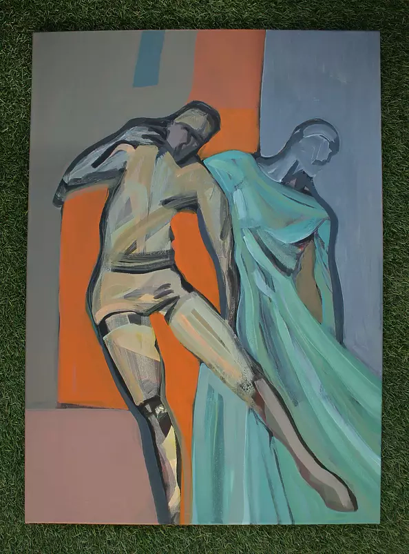 Mariola Paulina Żylińska Jestadt - Dancing men 1