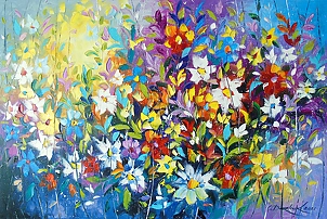 Olha Darchuk - Tango of summer flowers