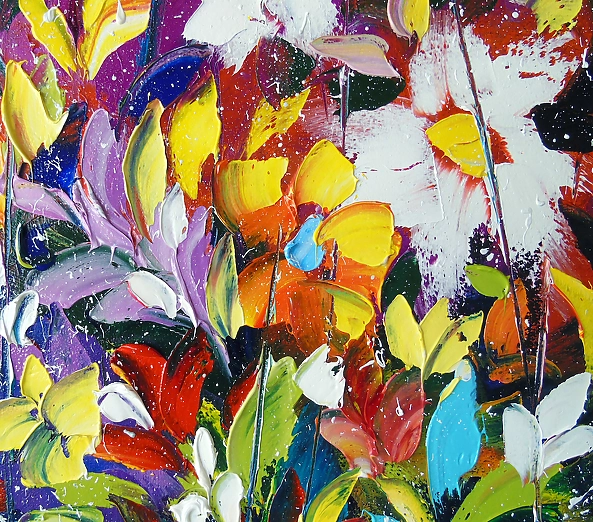 Olha Darchuk - Tango of summer flowers