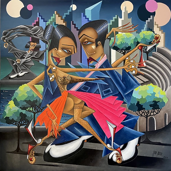 Robert Jadczak - Tango w  Łazienkach Warszawskich