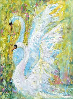 Renata Łempicka - Dancing on the lake