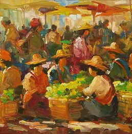 Myint U Ye - Market