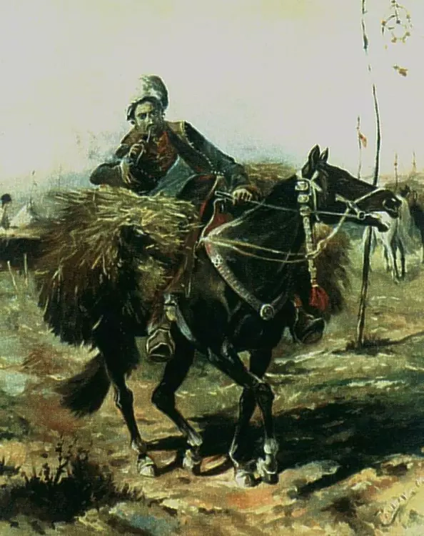 Marek Kubski - Tatar with a pipe