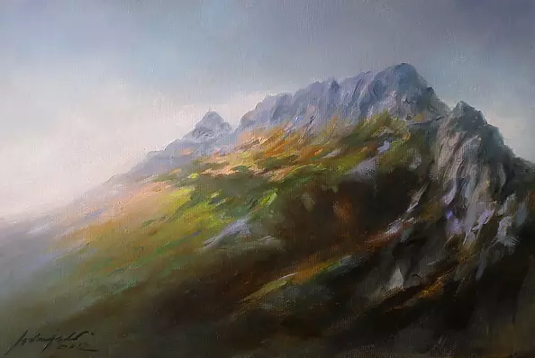 Jarosław Jędrzejski -  Tatry---Giewont