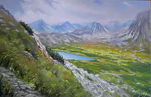 Jarosław Jędrzejski - Tatry---Z drogi na Szpiglasową