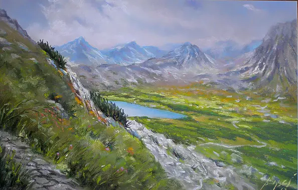 Jarosław Jędrzejski - Tatry---Z drogi na Szpiglasową