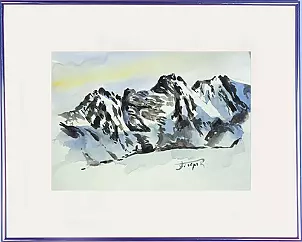   - Tatra Mountains, Panorama of the Tatra Mountains with Gerlach (D20)