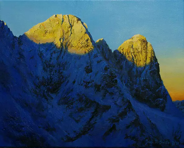 Jacek Siedlec - The Tatras at dawn